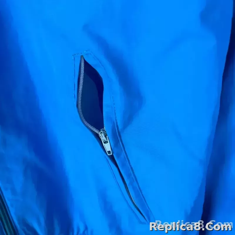 2023/2024 Inter Miami Reversible Windbreaker Blue Soccer Jersey 1:1 Thai Quality - detail