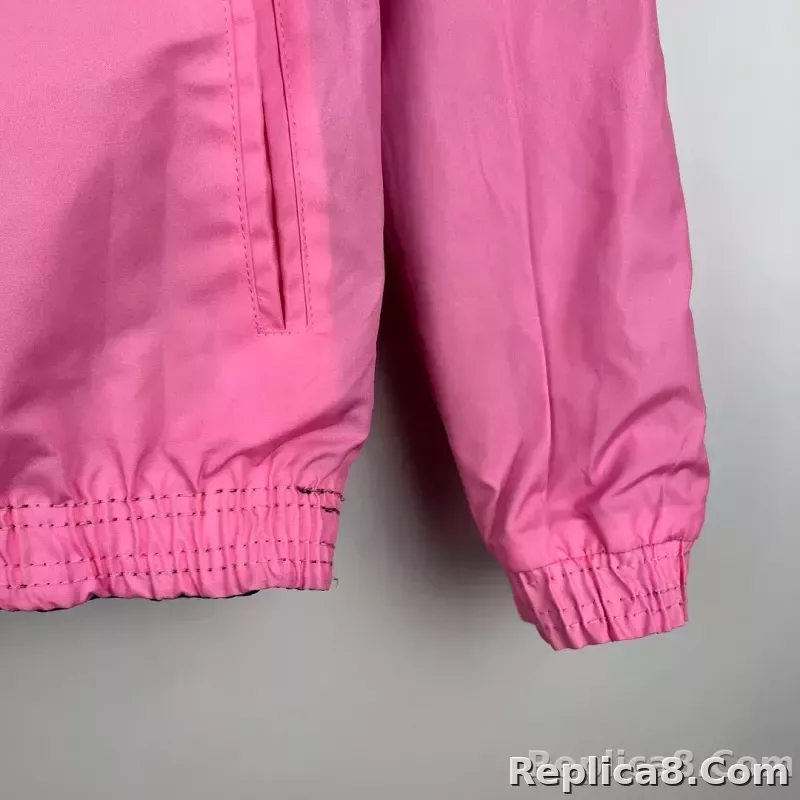 2023/2024 Inter Miami Reversible Windbreaker（black-pink）Soccer Jersey 1:1 Thai Quality - detail