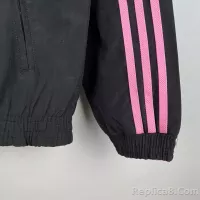 2023/2024 Inter Miami Reversible Windbreaker（black-pink）Soccer Jersey 1:1 Thai Quality - view 7