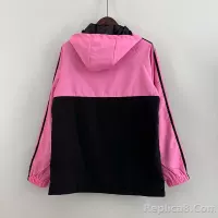 2023 Inter Miami Windbreaker （pink-black） Soccer Jersey 1:1 Thai Quality - view 7