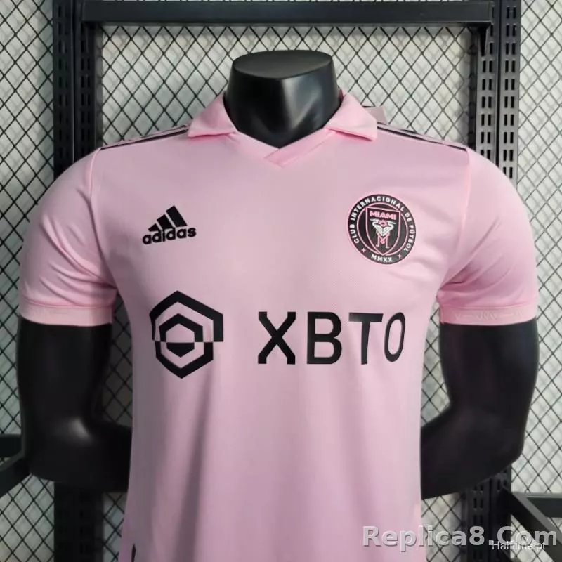 22-23 Inter Miami CF Home  Soccer Jersey Player Version - detail