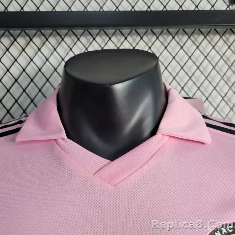 22-23 Inter Miami CF Home  Soccer Jersey Player Version - detail