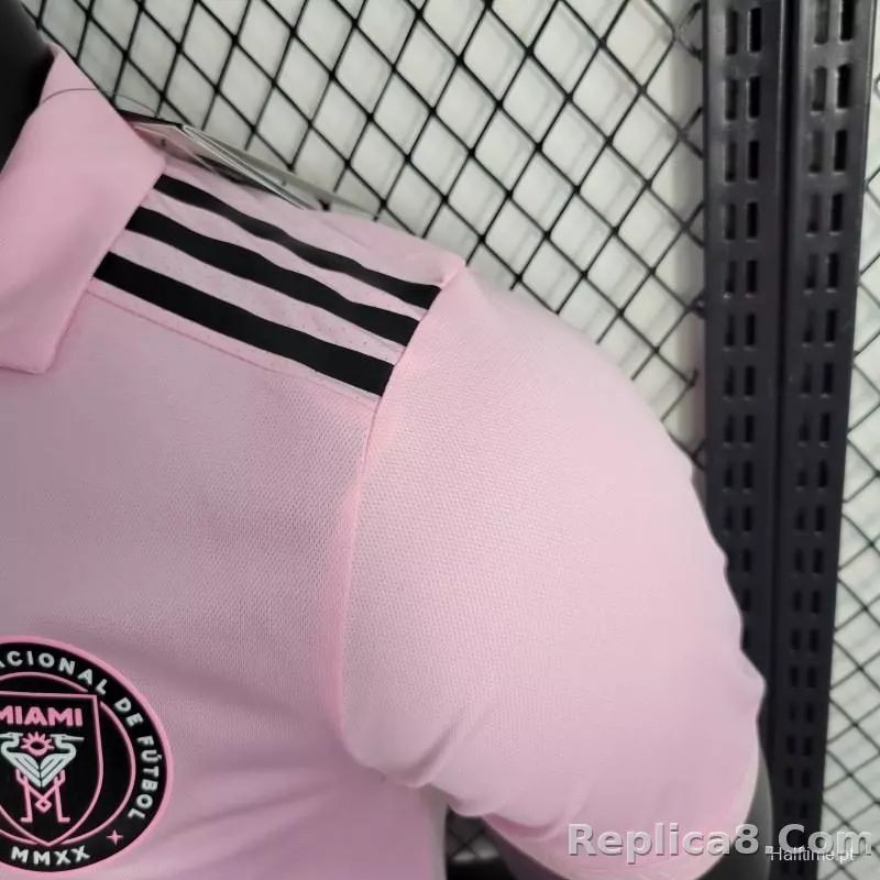 22-23 Inter Miami CF Home  Soccer Jersey Player Version - detail