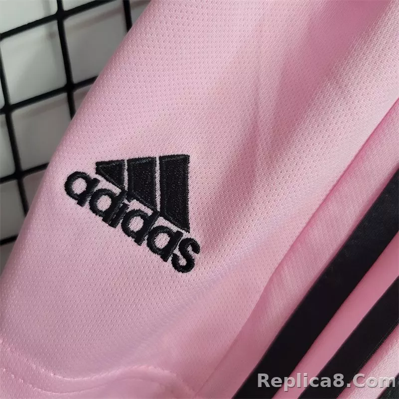 22-23 Inter Miami CF Home Kids Kit Shirt+Short Soccer Jersey - detail