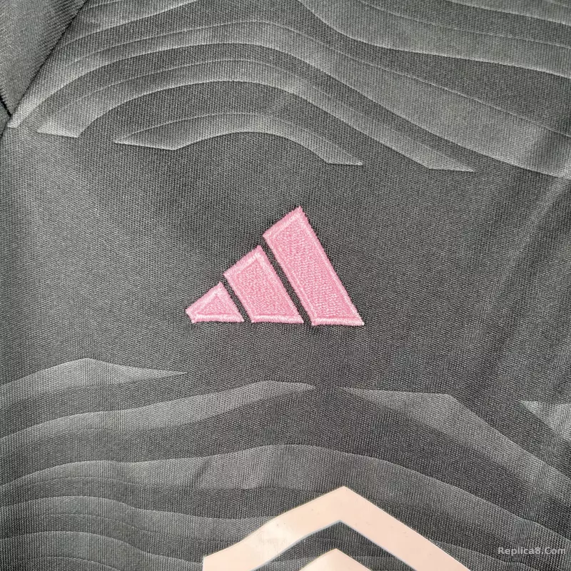 22-23 Inter Miami CF Away Kids Kit Shirt+Short Soccer Jersey - detail