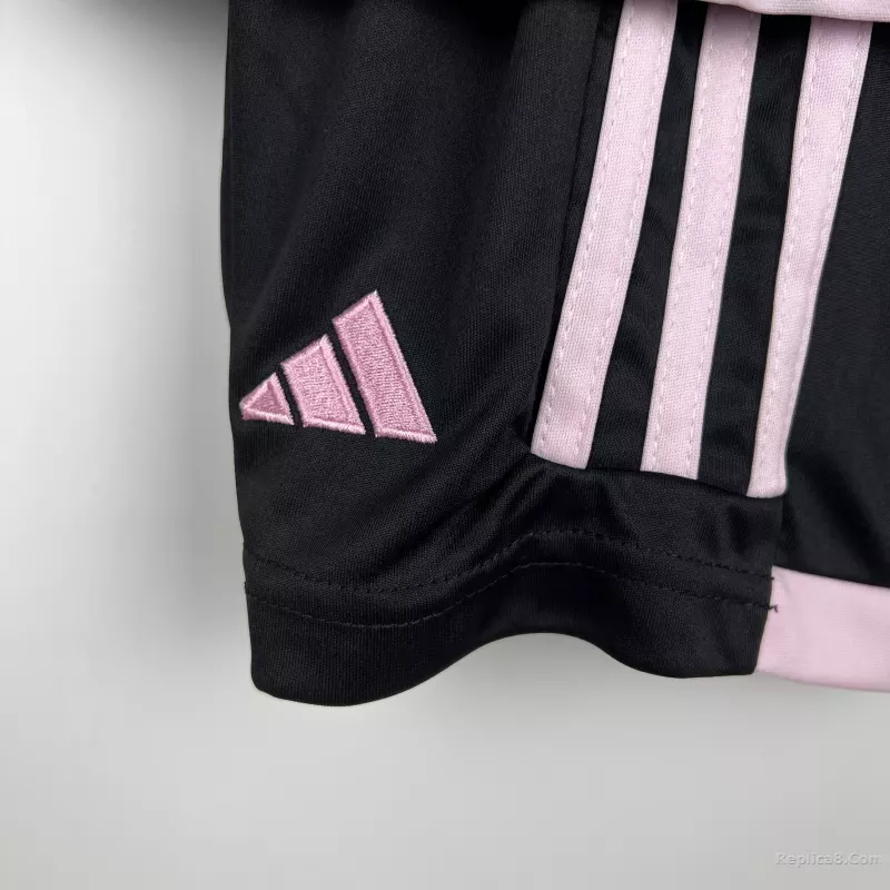 22-23 Inter Miami CF Away Kids Kit Shirt+Short Soccer Jersey - detail