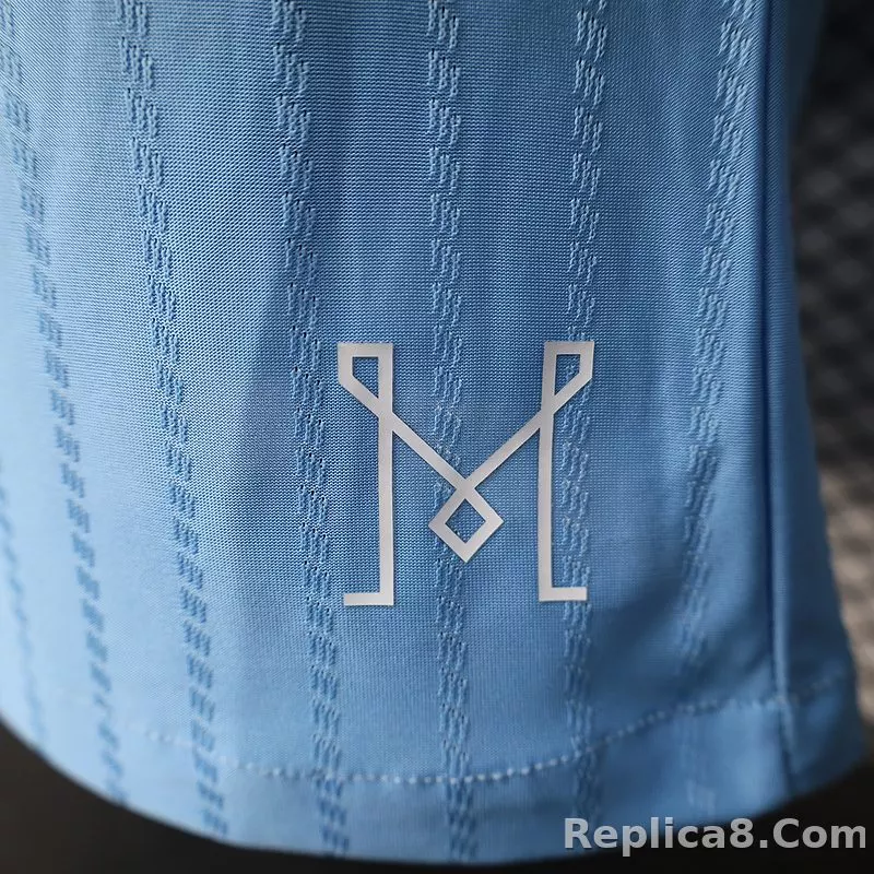 25-26 Inter Miami CF Special  Soccer Jersey Player Version Blue - detail