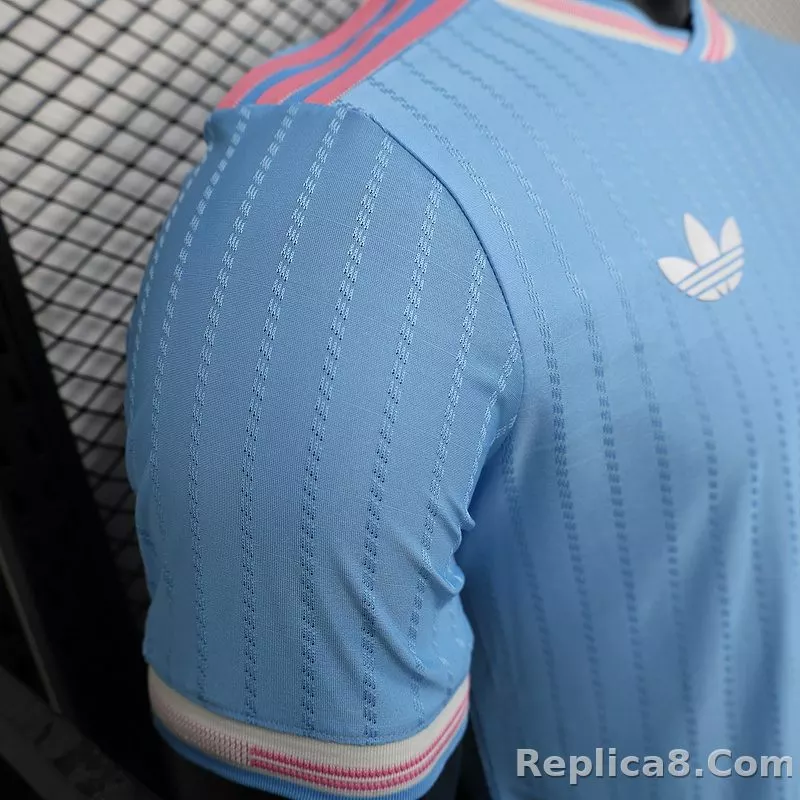 25-26 Inter Miami CF Special  Soccer Jersey Player Version Blue - detail