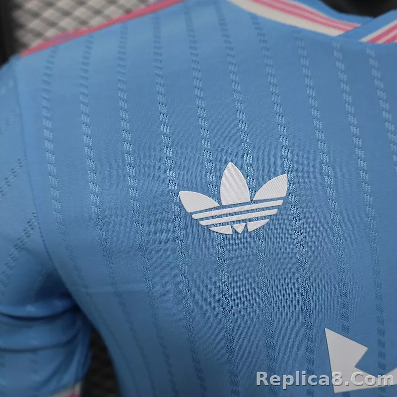 25-26 Inter Miami CF Special  Soccer Jersey Player Version Blue - detail