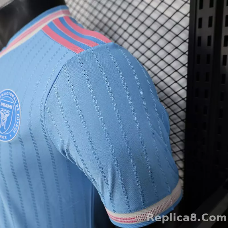 25-26 Inter Miami CF Special  Soccer Jersey Player Version Blue - detail