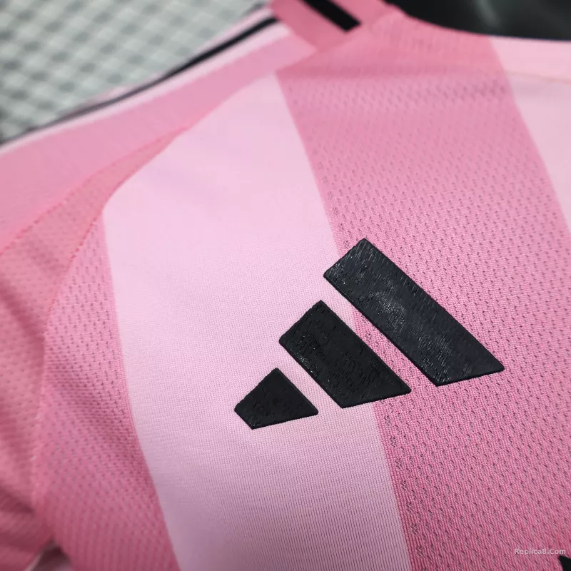 25-26 Inter Miami CF Pink  Soccer Jersey Player Version - detail