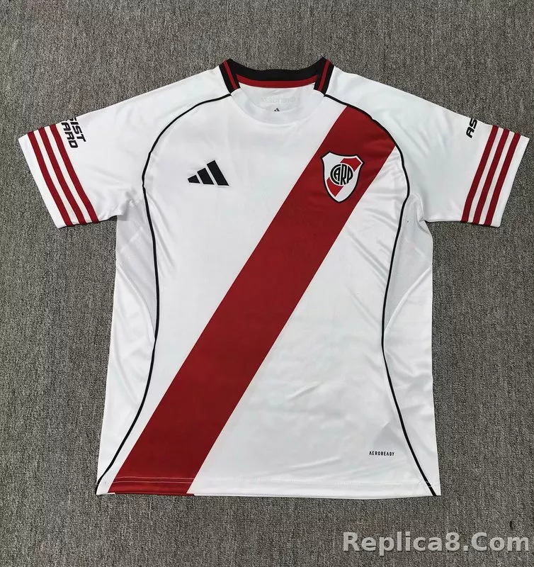 25-26 River Plate Home Soccer Jersey