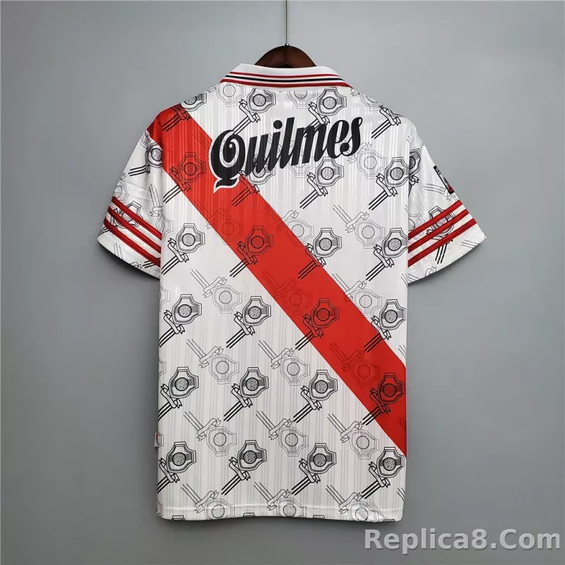 1995/96 River Plate  Away Retro Jersey - detail
