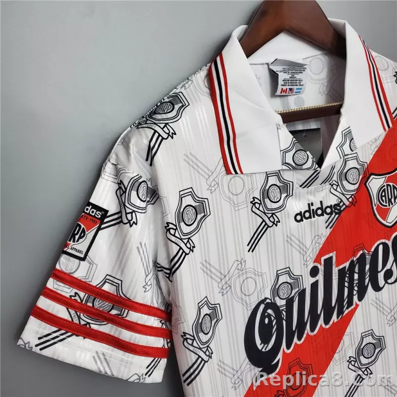 1995/96 River Plate  Away Retro Jersey - detail