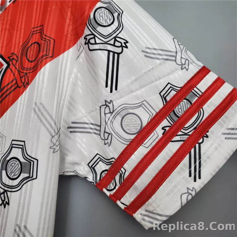 1995/96 River Plate  Away Retro Jersey - detail