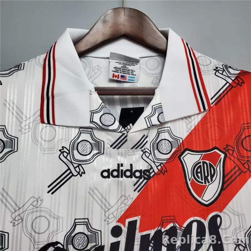 1995/96 River Plate  Away Retro Jersey - detail