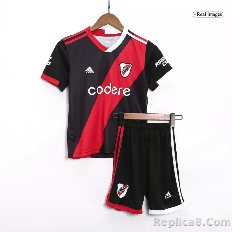 23-24 River Plate  Third Away Kids Kit Jersey+Shorts
