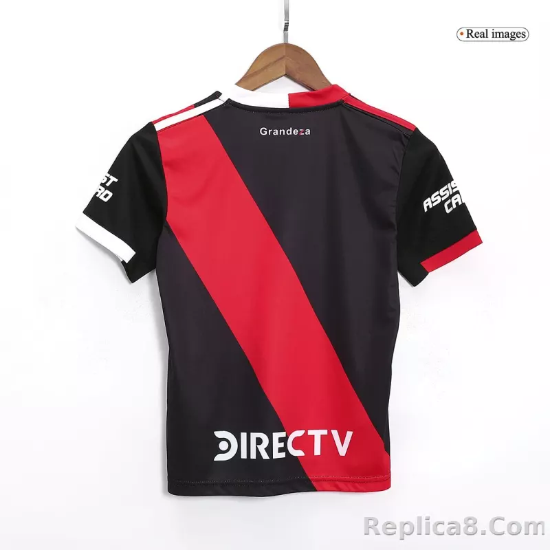 23-24 River Plate  Third Away Kids Kit Jersey+Shorts - detail