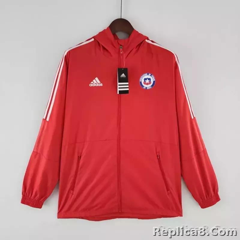 2022 Chile Windbreaker Red