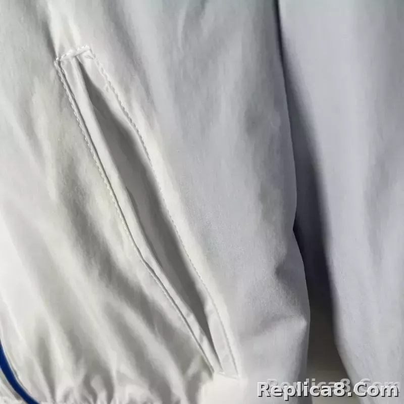 2023/2024 Lyon Reversible Windbreaker（Blue-white）Soccer Jersey 1:1 Thai Quality - detail