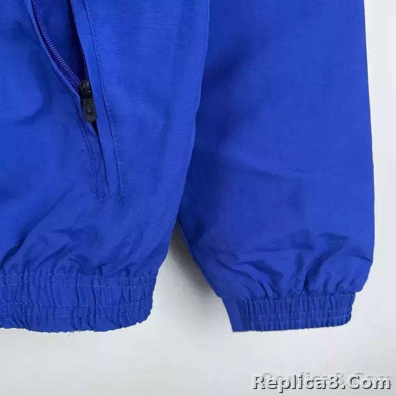 2023-2024 Algeria National Reversible Windbreaker Blue Soccer Jersey 1:1 Thai Quality - detail