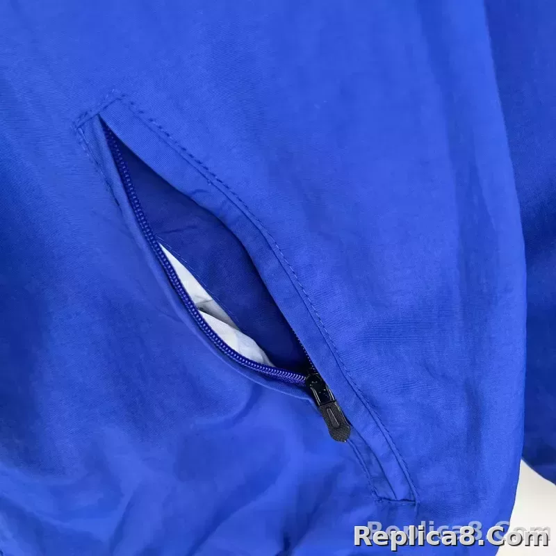 2023-2024 Algeria National Reversible Windbreaker Blue Soccer Jersey 1:1 Thai Quality - detail