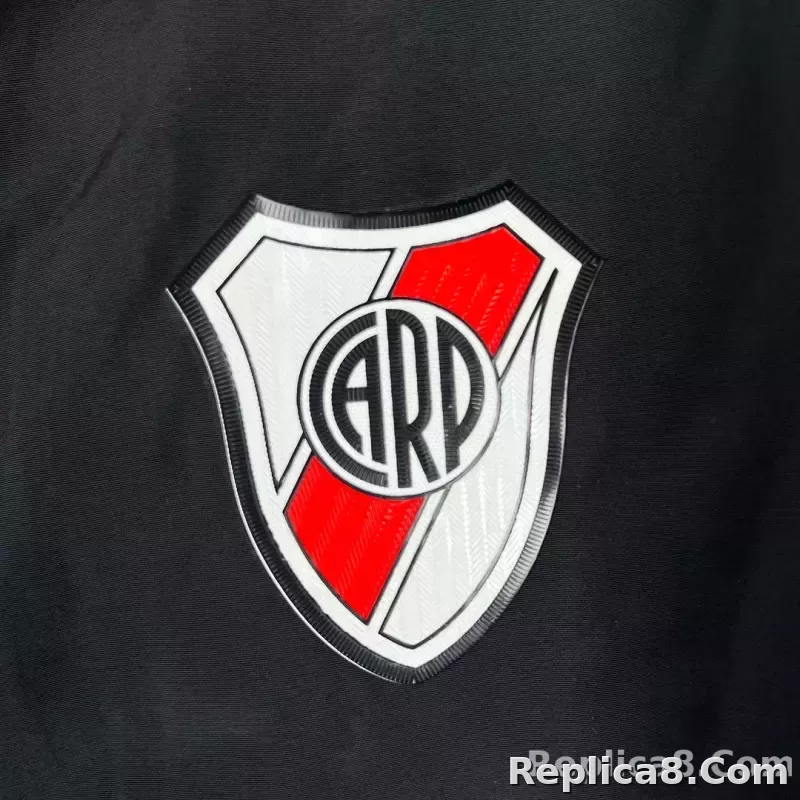 2023/2024 River Plate Jersey Windbreaker black Soccer Jersey 1:1 Thai Quality - detail