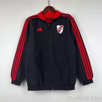2023/2024 River Plate Jersey Windbreaker black Soccer Jersey 1:1 Thai Quality - view 4