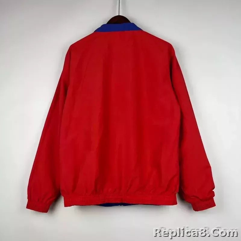 2023-2024 Flamengo Casual Reversible Windbreaker（Blue-red）Soccer Jersey 1:1 Thai Quality - detail