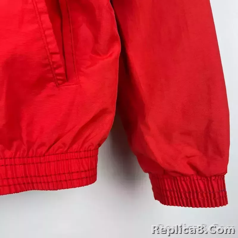 2023-2024 Flamengo Casual Reversible Windbreaker（Blue-red）Soccer Jersey 1:1 Thai Quality - detail