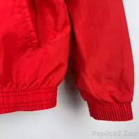 2023-2024 Flamengo Casual Reversible Windbreaker（Blue-red）Soccer Jersey 1:1 Thai Quality - view 14