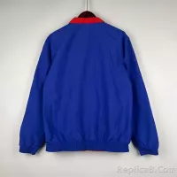 2023-2024 Flamengo Casual Reversible Windbreaker（Blue-red）Soccer Jersey 1:1 Thai Quality - view 5