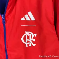 2023-2024 Flamengo Casual Reversible Windbreaker（Blue-red）Soccer Jersey 1:1 Thai Quality - view 9