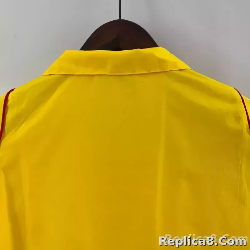 2023 Flamengo Windbreaker yellow Soccer Jersey 1:1 Thai Quality - detail