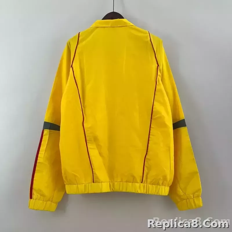 2023 Flamengo Windbreaker yellow Soccer Jersey 1:1 Thai Quality - detail