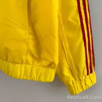 2023 Flamengo Windbreaker yellow Soccer Jersey 1:1 Thai Quality - view 9