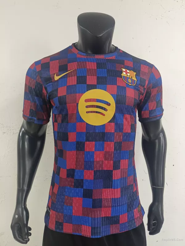 26-27 Barcelona Pre-match Jersey - detail