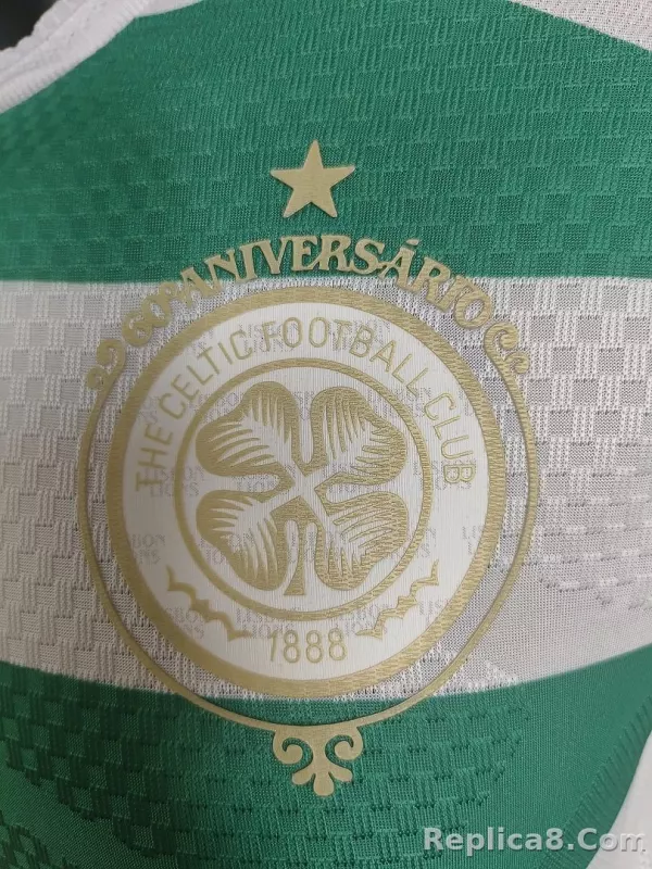 26-27 Celtic Home Jersey - detail