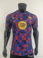 -27 Barcelona Pre-match Jersey - view 4