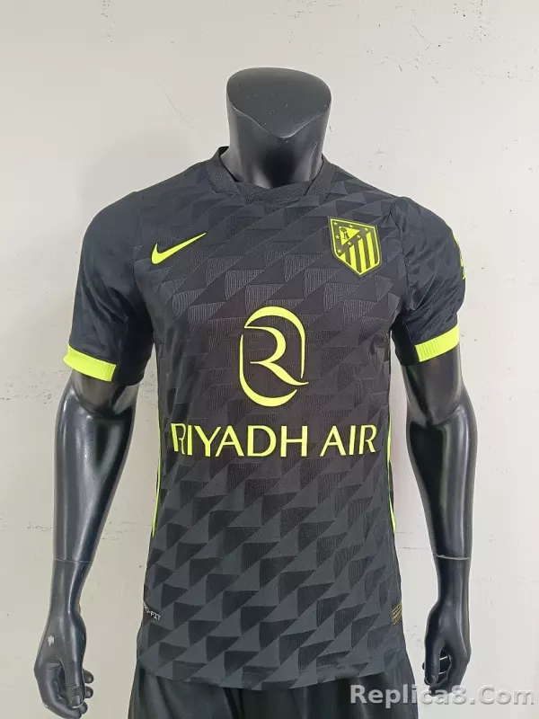 -27 Atletico Madrid Away Jersey - detail