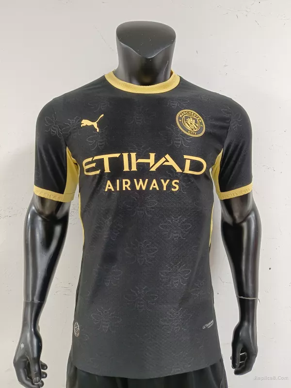 -27 Manchester City Away Jersey - detail