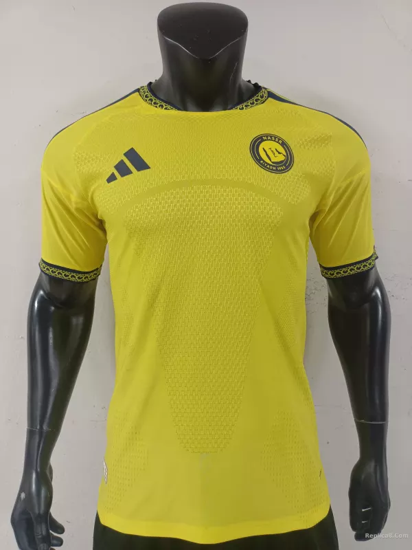 -27 Al Nassr Home Jersey - detail