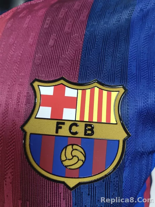 -27 Barcelona Home Jersey