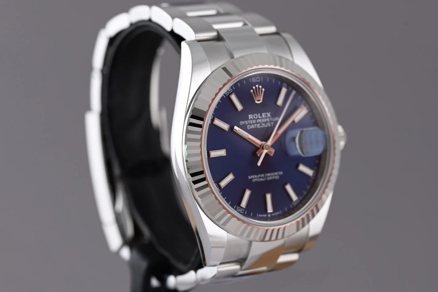 Rolex Datejust 41mm Blue Dial 126334 Oyster - gallery