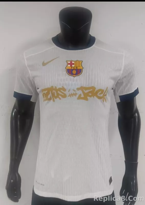 Barcelona White League Ad