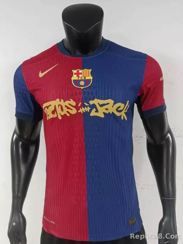Barcelona Home Jersey League Ad