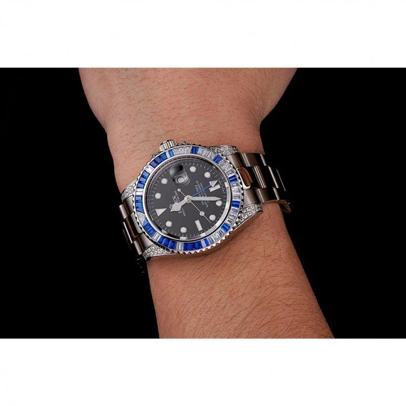 Superclone Rolex GMT-Master II 41mm Black Dial 1453747 - gallery