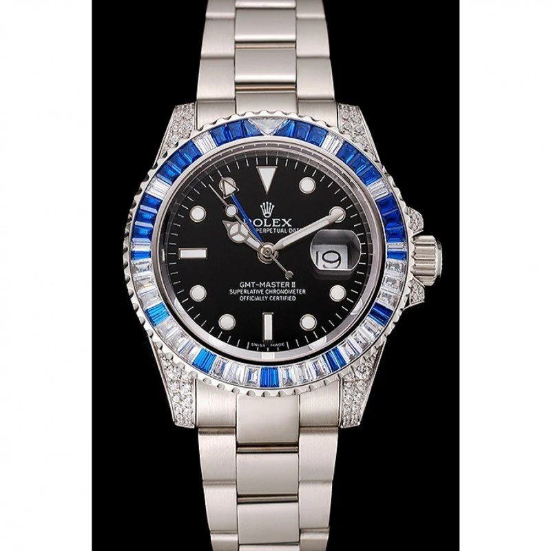 Superclone Rolex GMT-Master II 41mm Black Dial 1453747 - gallery