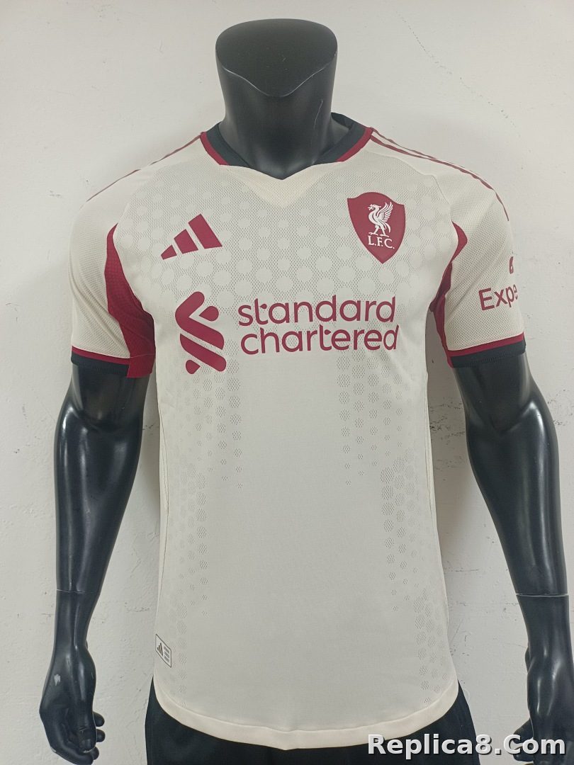 Liverpool Away Jersey - detail