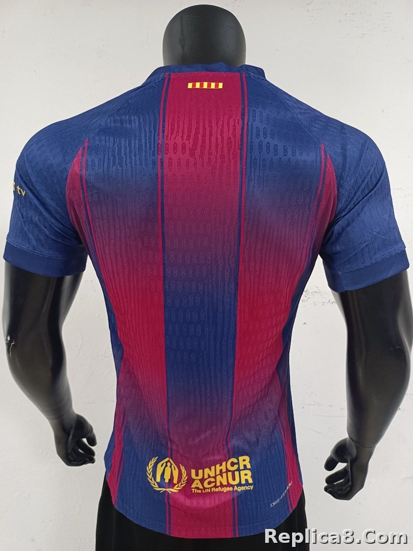 Barcelona Home Jersey Round Ad